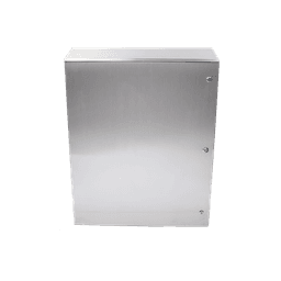 Gabinete de Acero Inoxidable IP66 Uso en Intemperie (800 x 1000 x 300 mm) con Placa Interna Galvanizada.