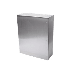 Gabinete de Acero Inoxidable IP66 Uso en Intemperie (800 x 1000 x 300 mm) con Placa Interna Galvanizada.