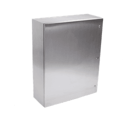 Gabinete de Acero Inoxidable IP66 Uso en Intemperie (800 x 1000 x 300 mm) con Placa Interna Galvanizada.