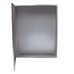 Gabinete de Acero Inoxidable IP66 Uso en Intemperie (800 x 1000 x 300 mm) con Placa Interna Galvanizada.