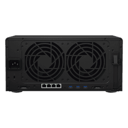 Servidor NAS de escritorio con 8 bahías / Expansible a 18 bahías / Hasta 252 TB / 4GB de RAM