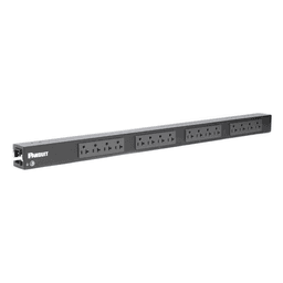 PDU Básico para Distribución de Energía, Enchufe de Entrada NEMA 5-20P, Con 16 Contactos NEMA 5-20R, de Instalación Vertical, 20 Amp, 120 Vca