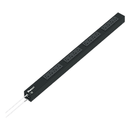 PDU Básico para Distribución de Energía, Enchufe de Entrada NEMA 5-20P, Con 16 Contactos NEMA 5-20R, de Instalación Vertical, 20 Amp, 120 Vca