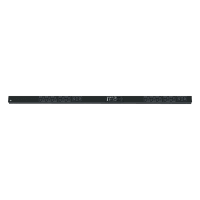 PDU Monitoreable (MI) para Distribución de Energía, Enchufe de Entrada NEMA L6-20P, Con 20 Salidas C13 y 4 C19, de Instalación Vertical, 120 o 220 Vca, 20 Amp