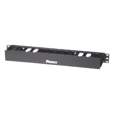 Organizador de Cables Horizontal PatchLink, Sencillo (Solo Frontal), Para Rack de 19in, 1UR