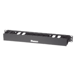 Organizador de Cables Horizontal PatchLink, Sencillo (Solo Frontal), Para Rack de 19in, 1UR