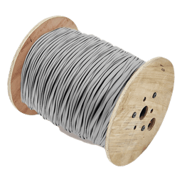 Bobina de Cable para Alarma / 12x22 AWG / 305 m (1000 ft) / 6 Pares / Riser CMR-CL3R-FPLR / Gris