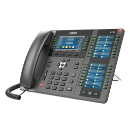 Teléfono IP ideal para recepción hasta 20 líneas SIP, PoE, 106 botones DSS, Bluetooth integrado para diademas, puertos Gigabit, soporta recepción video