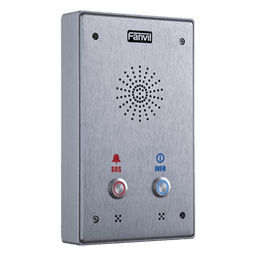 Intercomunicador IP, 2 líneas SIP, 2 relevadores con 2 botónes para llamada, anti-vandálico, IP65 e IK10, PoE
