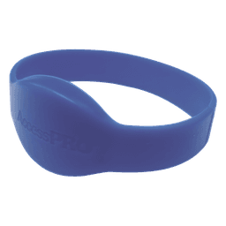Brazalete RFID MIFARE / 13.56 MHz / 74 mm Diámetro / Silicona Resistente al Agua / Formato Wiegand 32 Bits / Talla Adulto