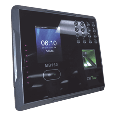 Terminal Biométrica Facial / Rostro Huella y Tarjeta / 1,500 Usuarios / Pantalla 2.8" / TCP/IP USB / ADMS / Control de 1 Puerta