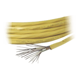 Carrete de Cable de 305 Metros (1000 Pies) / Color Amarillo / Compuesto por  6 x 22 AWG blindado, 4 x 18 AWG, 4 x 22 AWG, y 2 x 22 AWG / Para Aplicaciones en Control de Acceso
