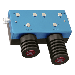 Aislador Doble para 118-174 MHz, 70 dB de Aislamiento, Ajustable en ± 4 MHz, 100 Watt, N Hembras.
