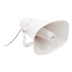 Altavoz para Exterior | Tipo Trompeta | 15-30W | 70/100V | IP66 | Material ABS | Bracket de Metal