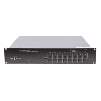 Controlador de Extensión de Evacuación de Voz | 8 Zonas | 500W | Soporta Máx. 19 SF6200MS en Cascada