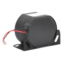 Alarma de reversa vehicular con montaje para superficies, 12-36 Vcc, 112 dBA