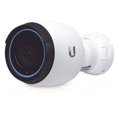 Cámara IP UniFi G4 PRO resolución Ultra HD 4K para interior y exterior IP67 con micrófono y vista nocturna, PoE 802.3af/at