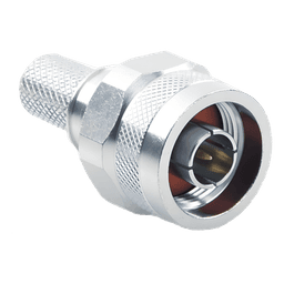 Conector N Macho / Pin Cautivo / Anillo Plegable / 0-11 GHz / 50 Ohm / Cables LMR-400, CNT-400, LP-400, RG8/U-SYS