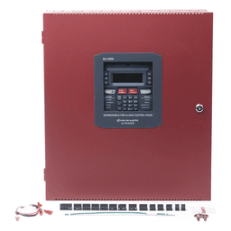 Panel de detección de incendio direccionable inteligente con comunicador preinstalado, 198 dispositivos en un lazo SLC, 4 NAC Clase A/B, activa el centro ECC-50/100