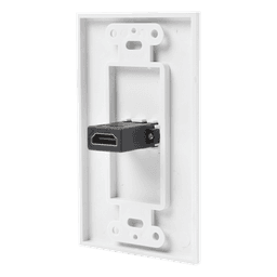 Placa de Pared 1 Puerto HDMI Hembra a Hembra