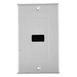 Placa de Pared 1 Puerto HDMI Hembra a Hembra