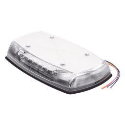 Mini Barra de Luces LED / Cobertura 360° / Óptica TIR de Largo Alcance / 18 Patrones Flash / IP65 / SAE J845 Clase II / 12-24V DC
