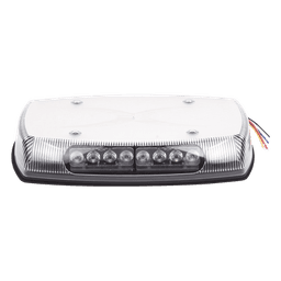 Mini Barra de Luces LED / Cobertura 360° / Óptica TIR de Largo Alcance / 18 Patrones Flash / IP65 / SAE J845 Clase II / 12-24V DC