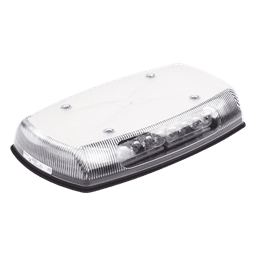 Mini Barra de Luces LED / Cobertura 360° / Óptica TIR de Largo Alcance / 18 Patrones Flash / IP65 / SAE J845 Clase II / 12-24V DC