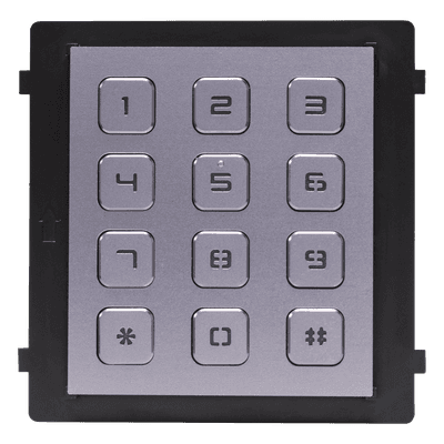 Módulo de Teclado para Frente de Calle  Modular / Desbloqueo de Puerta Mediante Código / Llamada a monitor.