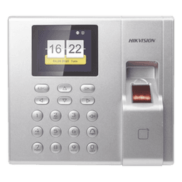 Terminal de Control de Acceso y Asistencia / Huella y Tarjetas EM / 1,000 Usuarios / Hik-Connect P2P / Pantalla LCD 2.4" / iVMS-4200
