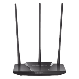 Router N de alta potencia 300 Mbps / 1 Puerto WAN 10/100 / 3 Puertos LAN 10/100 / Chip PA (potencia transmisión 2x) / 3 Antenas de 7 dBi