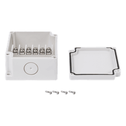 Cajas de Interconexión  con 6 Terminales. De 91 x 75 x 43 mm