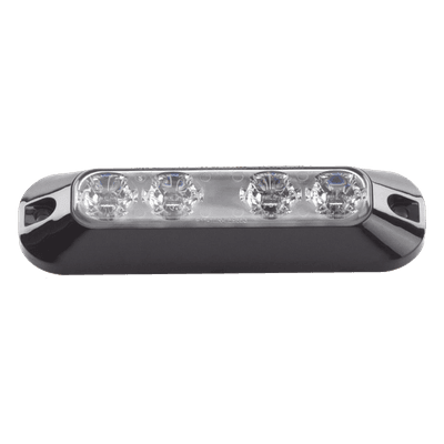 Luz Perimetral , 4 LEDs Ultra Brillantes, color Ambar