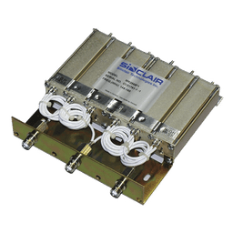Duplexer Móvil Rechazo de Banda, 155-174 MHz, 6 Cavidades, 15-18 MHz de Separación, 50 Watt, BNC Hembras.