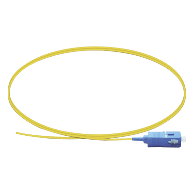 Pigtail de Fibra Óptica Monomodo SC/UPC, Simplex de 1 Metro (3.28 Pies)