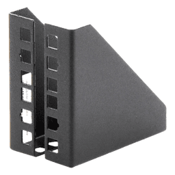 Par de Sujetadores para Instalación de Equipo Rackeable en Placa o Pared (hasta 2U), Puede soportar 10 Kg