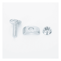 Kit de Unión para Charola Malla / Versión Light / Peralte 54 y 105 / Acabado Electro Zinc 15-20 µm / Acero al Carbón Rolado en Frío