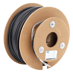Carrete de Fibra Óptica Monomodo con Conectores LC-LC Duplex, Reforzada con Kevlar, de 150 Metros (492.13 Pies), Para Instalaciones Subterráneas por Tubería
