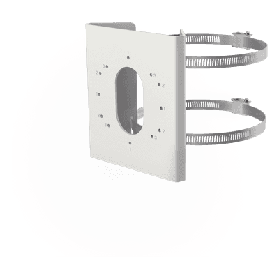 Montaje de Poste para Cámaras DS-2CD26 / DS-2CD3656G2T-IZS(C) / Acero Inoxidable 