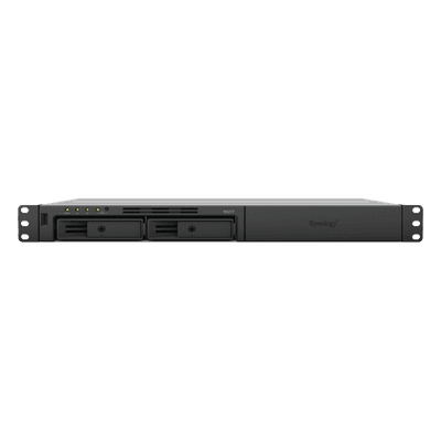 Servidor Nas para rack de 2 bahías / Hasta 32 TB / Hasta 16 cámaras
