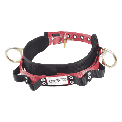 Cinturón para liniero, talla 40, con bandas para porta herramientas y dos anillos tipo D.