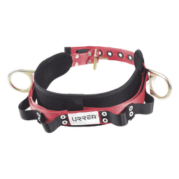 Cinturón para liniero, talla 40, con bandas para porta herramientas y dos anillos tipo D.