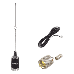 kit de antena móvil en UHF 430-450 MHz, Incluye LMG4305 + CHMB + RFU505