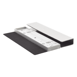 Montaje para Puerta de Vidrio / Compatible con Chapa E941SA600PQ / Tipo "U" / Secolarm
