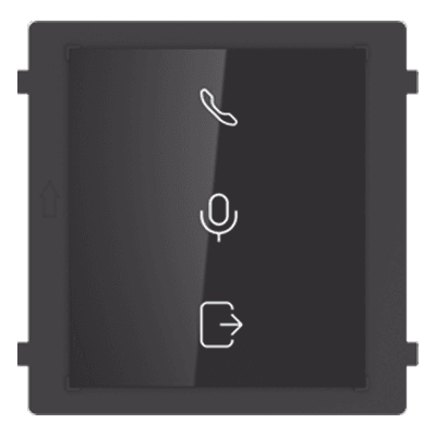 Modulo para Indicar Recepción de Llamada / Apertura de Puerta o Audio Bidireccional en Videoportero IP Modular