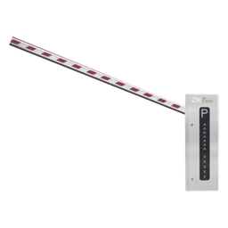 Barrera Vehicular Servomotor Derecha / 10 Millones de Ciclos / Brazo Iluminado 4.5 m / IP65 / Respaldo Baterías