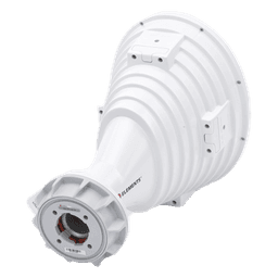 Antena asimétrica de 30° (30°H 20°V) 20.5 dBi tipo cuerno 5180-6000 MHz altamente eficiente, sin cables, sin perdidas, sin lóbulos listas para TwistPort