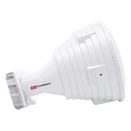 Antena asimétrica de 30° (30°H 20°V) 20.5 dBi tipo cuerno 5180-6000 MHz altamente eficiente, sin cables, sin perdidas, sin lóbulos listas para TwistPort