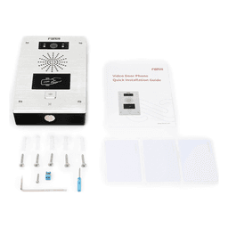 Video Portero IP / 2 Líneas SIP / Cámara HD 2MP / IR Nocturno / RFID / IP65 e IK10 / PoE 802.3af / Onvif / -40°C a 70°C