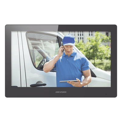 Monitor Touch Screen 10" para Videoportero IP / Estético / Video en Vivo / WiFi / Apertura Remota / llamada entre monitores / Audio de dos vías / Policarbonato